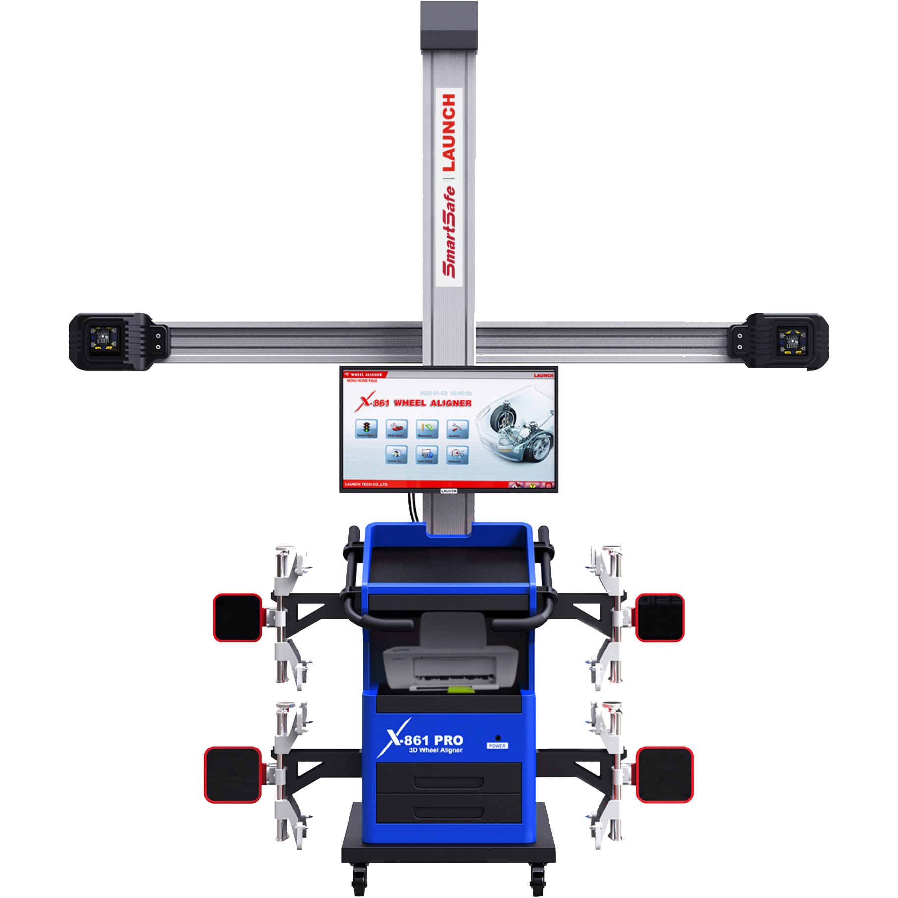 X-861 Pro 3D Wheel Aligner - LAUNCH Australia & NZ